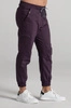 Spodnie medyczne joggery męskie - Sokrates - Dark plum - KangooNature