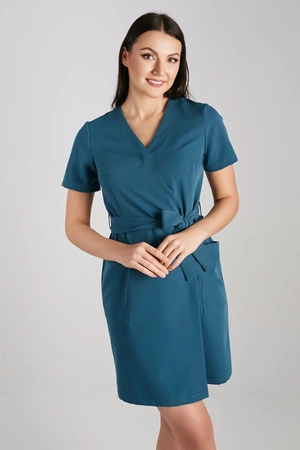 Sukienka medyczna damska - Ocean blue