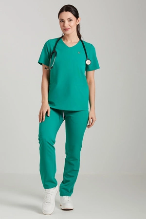 Bluza medyczna damska - Merit - Medical green