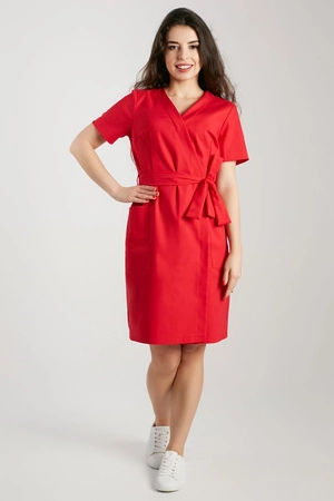 Sukienka medyczna damska - KangooNature - Bold red