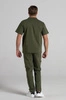 Bluza medyczna męska typu polo - Hipokrates - Military green - KangooNature