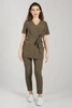 Tunika medyczna damska - Dark olive