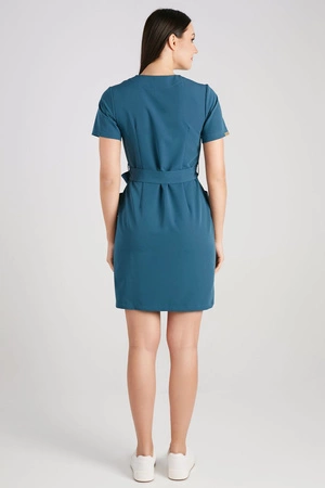 Sukienka medyczna damska - Ocean blue